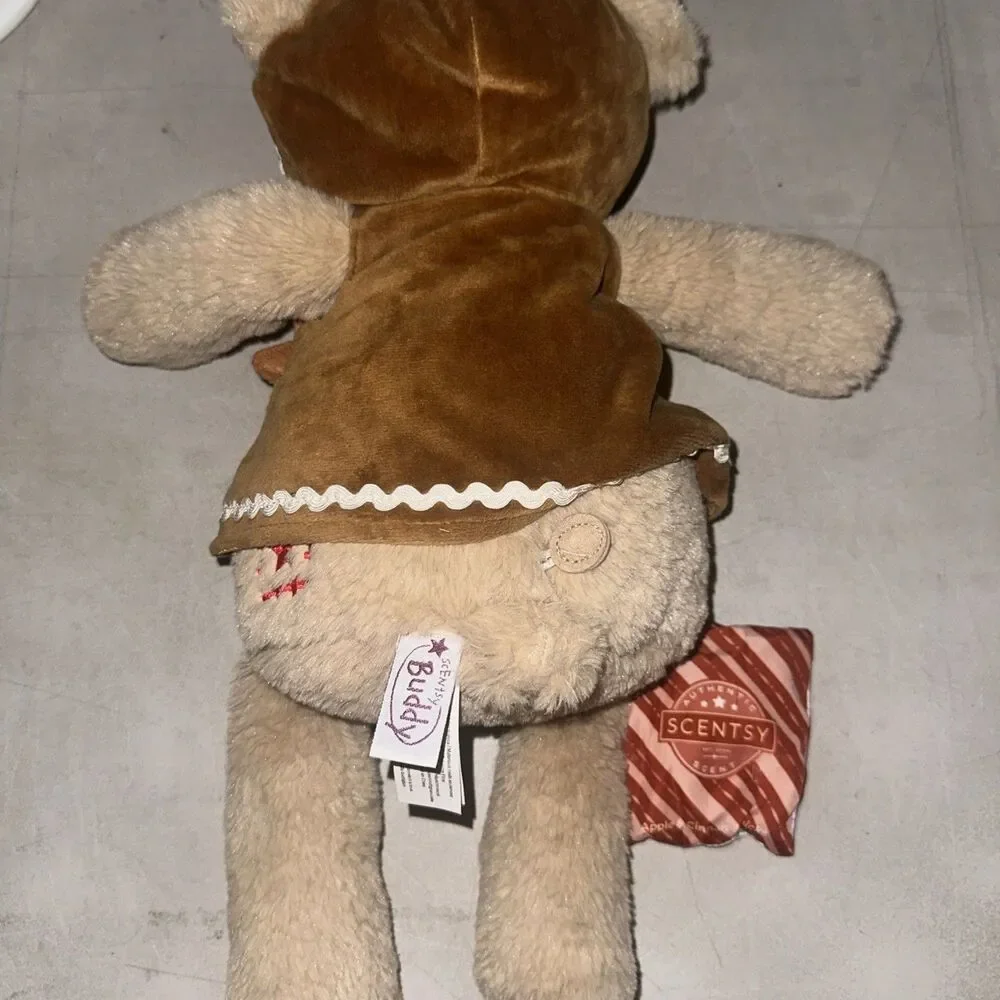 Scentsy Buddy Gretchen the Gingerbread Bear Plush Stuffed Animal